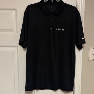 Nike Black Polo Shirt Size L Sport